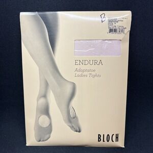 Bloch ENDURA Pink Adaptatoe Ladies Tights Dance Ballet Size B New